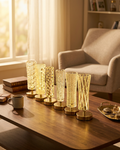 3D Illusion Acrylic Table Lamp – LED Geometric Night Light