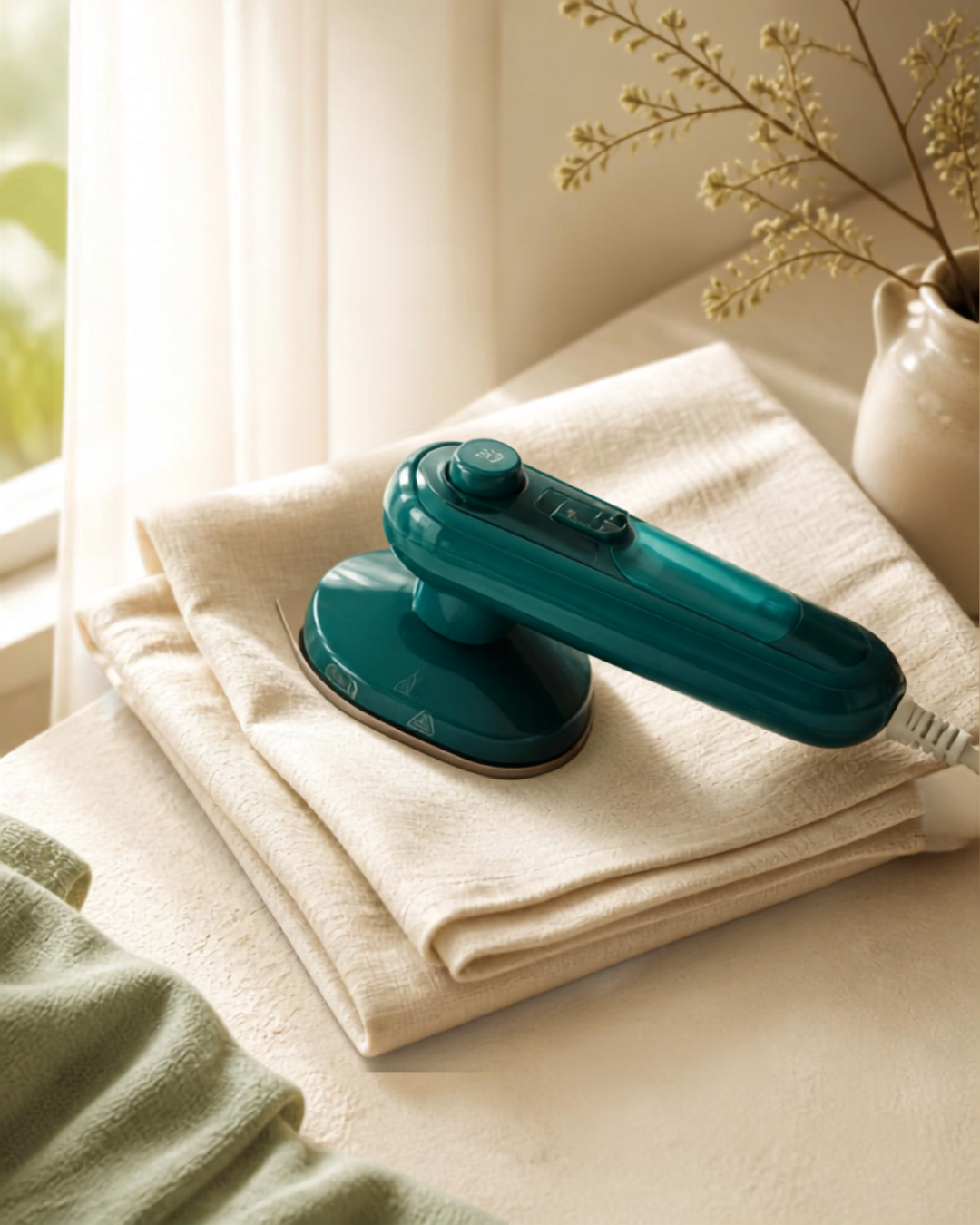 Portable Handheld Mini Iron – Cordless Travel Steam Ironing Machine