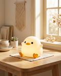 Cute Chubby Duck Night Light – Silicone LED Ambient Lamp for Kids &amp; Home Decor