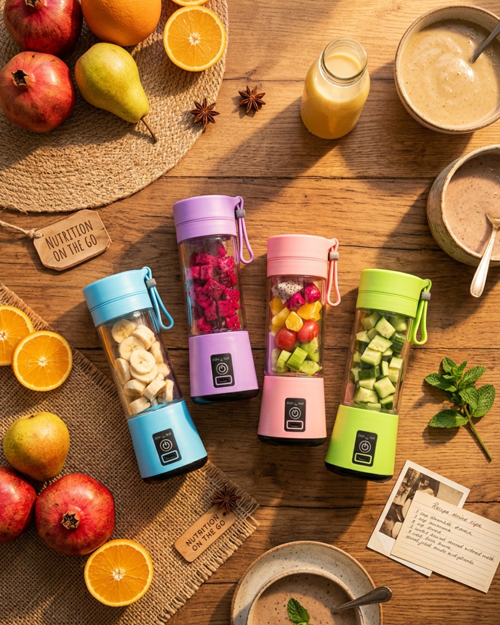 Rechargeable Portable Electric Juicer 2