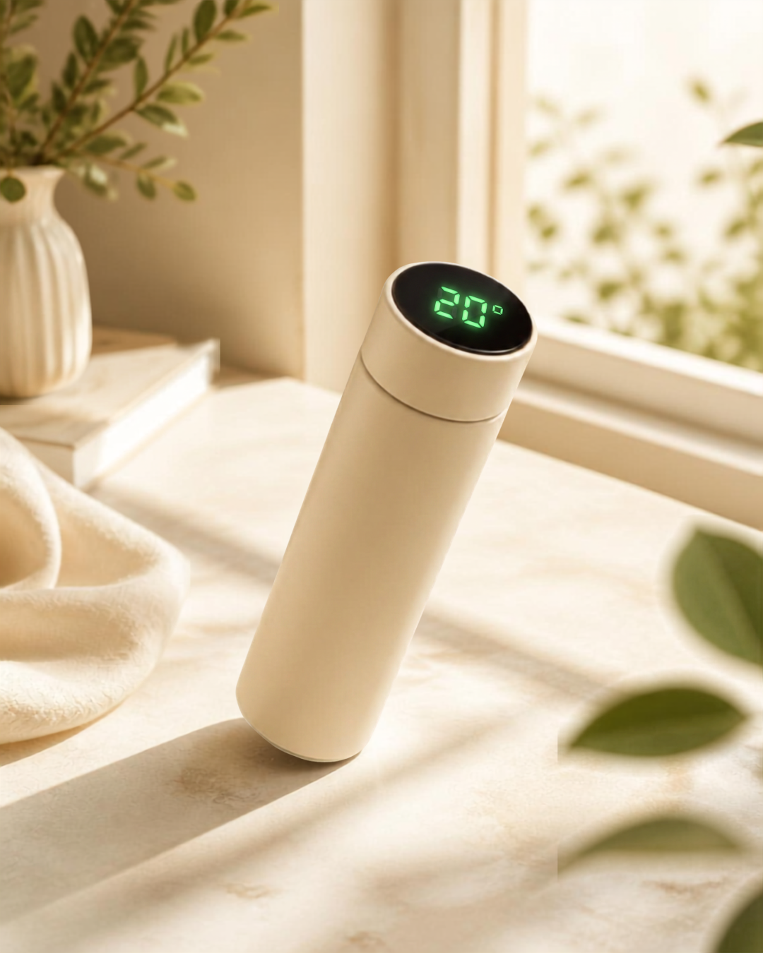 500ml Premium Smart LED Temperature Display Thermos Flask