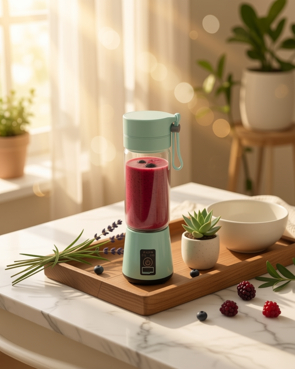 Rechargeable Portable Electric Juicer 2