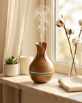 Wooden Vase Ultrasonic Aroma Diffuser & Humidifier