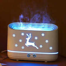 Reindeer Flame Effect Ultrasonic Aroma Diffuser & Humidifier
